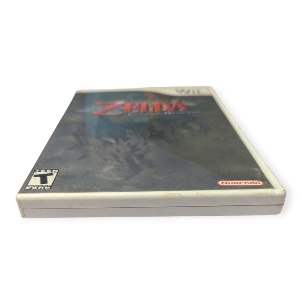 The Legend of Zelda Twilight Princess Nintendo Wii CIB Complete Link Wolf